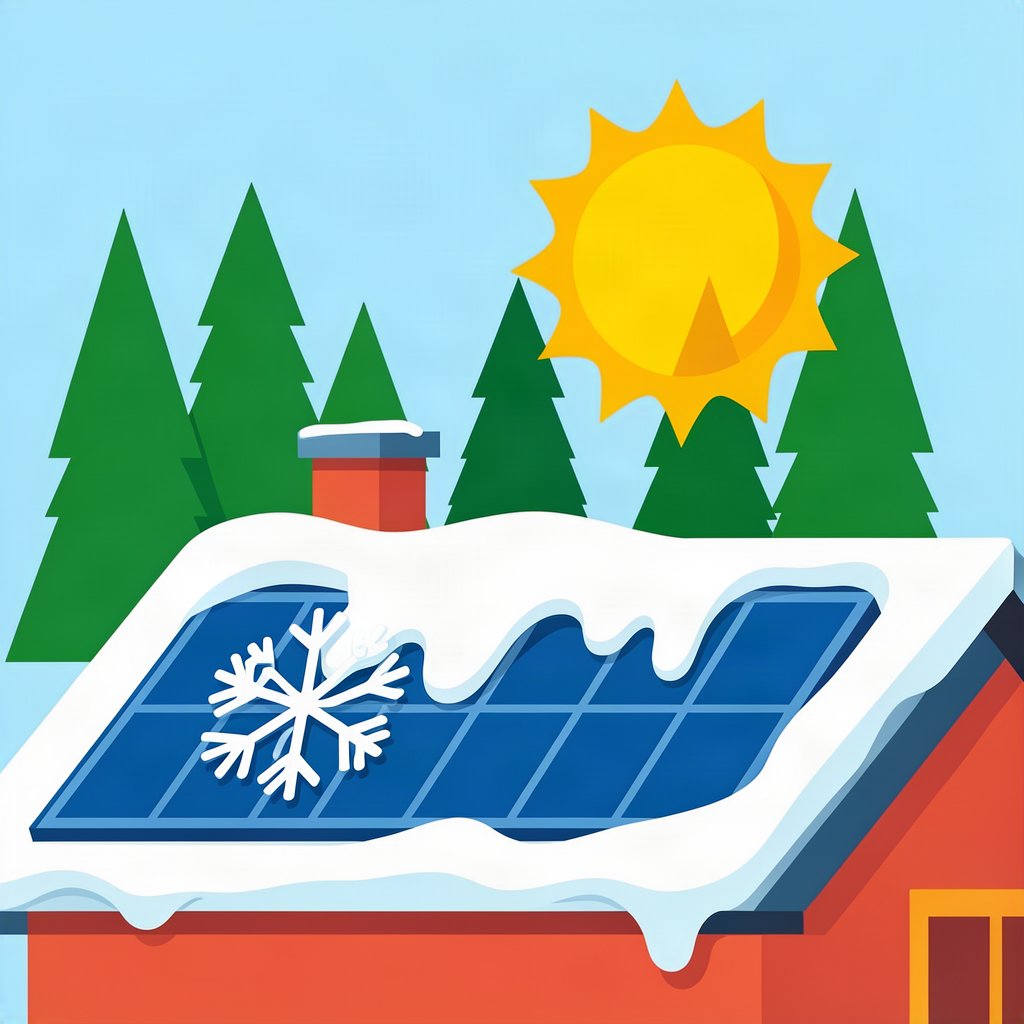 Solar Panels and Snow — Flagstaff Guide